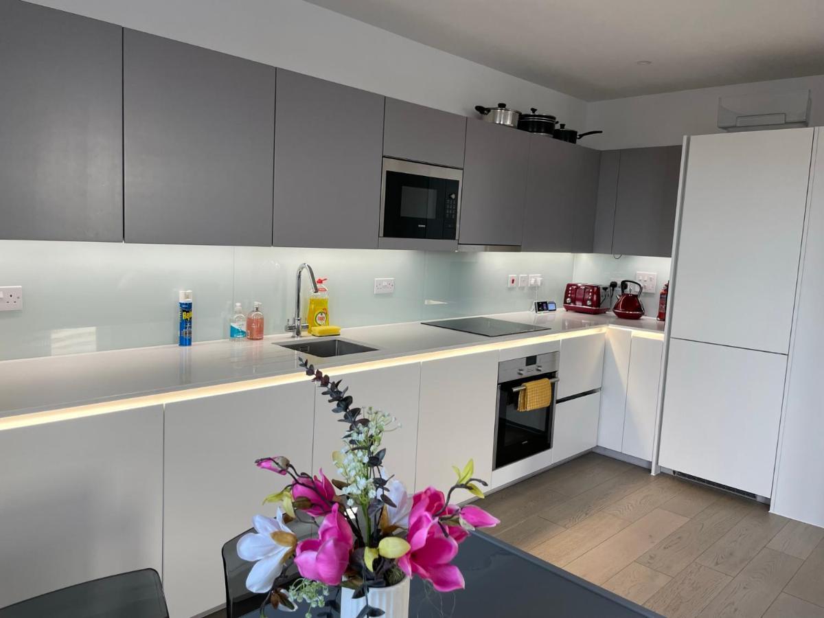 Modern & Spacious Penthouse In North London Appartement Buitenkant foto